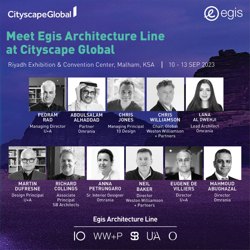 10 Design - Meet Egis Architecture Line At Cityscape Global